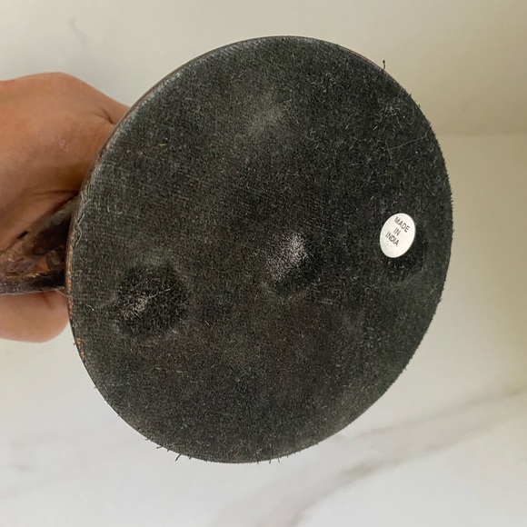 Maitland Smith Style? Monkey Palm Tree Candle Holder Candelabra Brass/Bronze - Picture 11 of 16